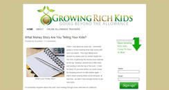 Desktop Screenshot of growingrichkids.com